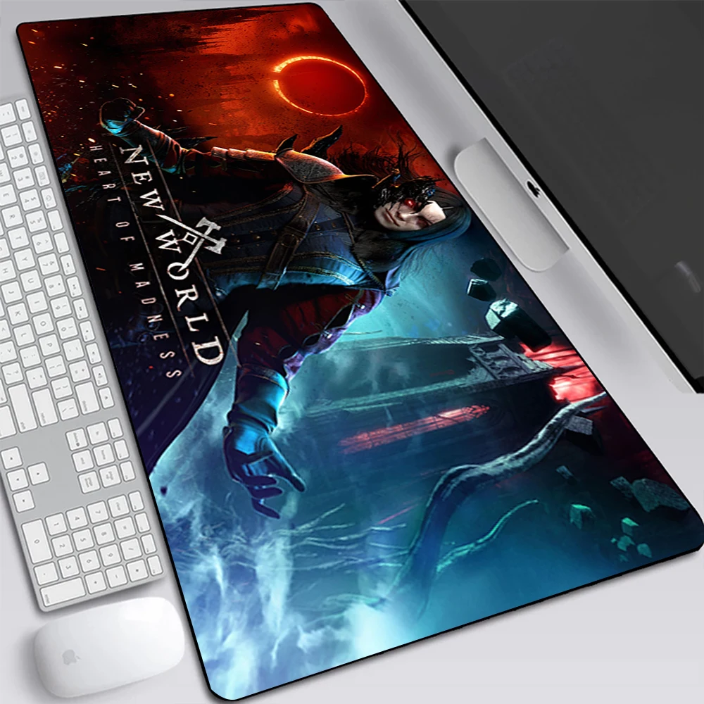 New World Large Gaming Mouse Pad Computer Laptop Mousepad Keyboard Pad Desk Mat PC Gamer Mouse Mat XXL Carpet Office Mausepad