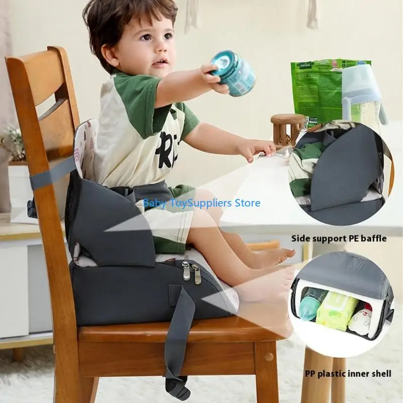 R1WF مقعد أطفال عصري معزز مع غطاء من البوليستر الناعم يتميز بحشو PP لمقاعد السيارة وكراسي تناول الطعام