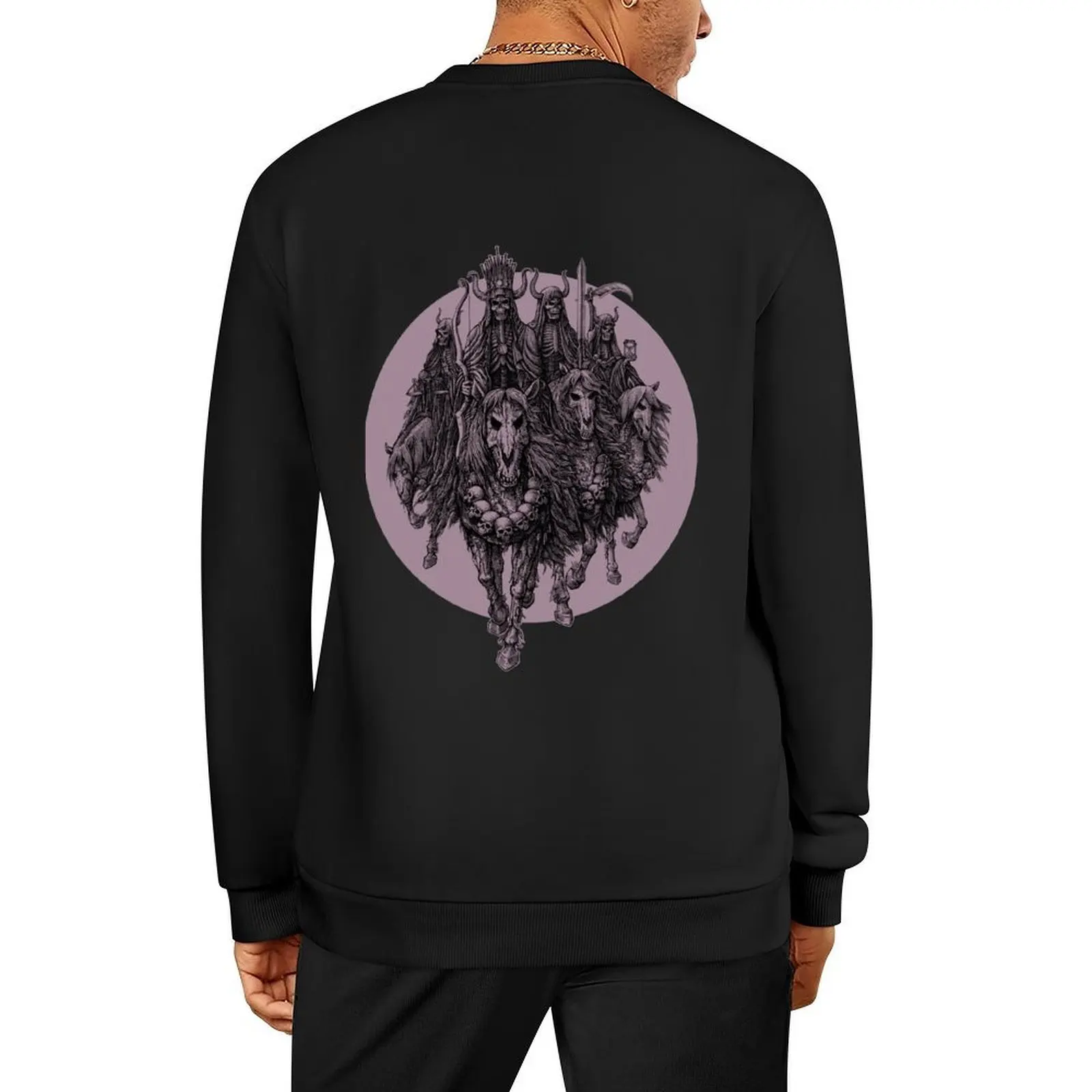 

Four horsemen Pullover men's sweat-shirt set tracksuit men autumn new products mens clothing oversize sweatshirt