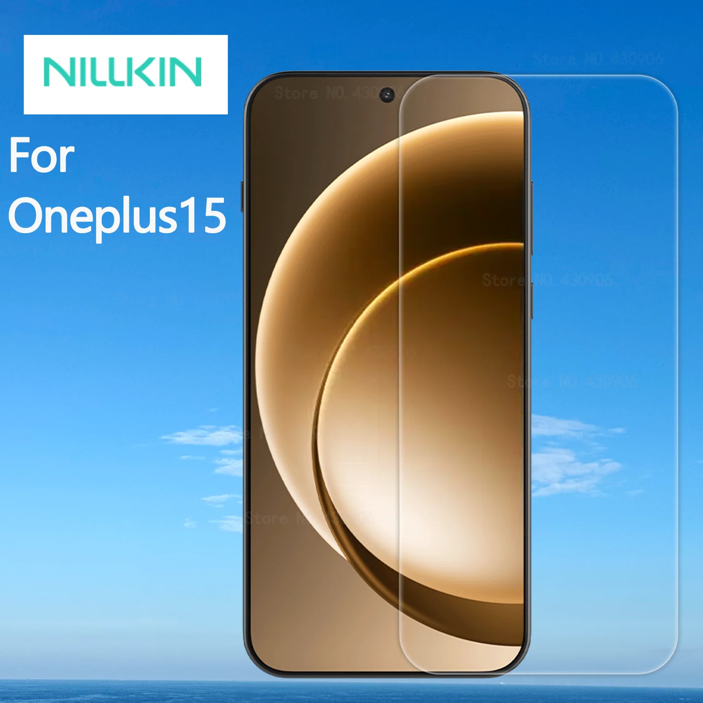 NILLKIN For OnePlus 15 Tempered Glass Screen Protector Amazing H+PRO High Quality Transparent Glass Film 2.5D 9H