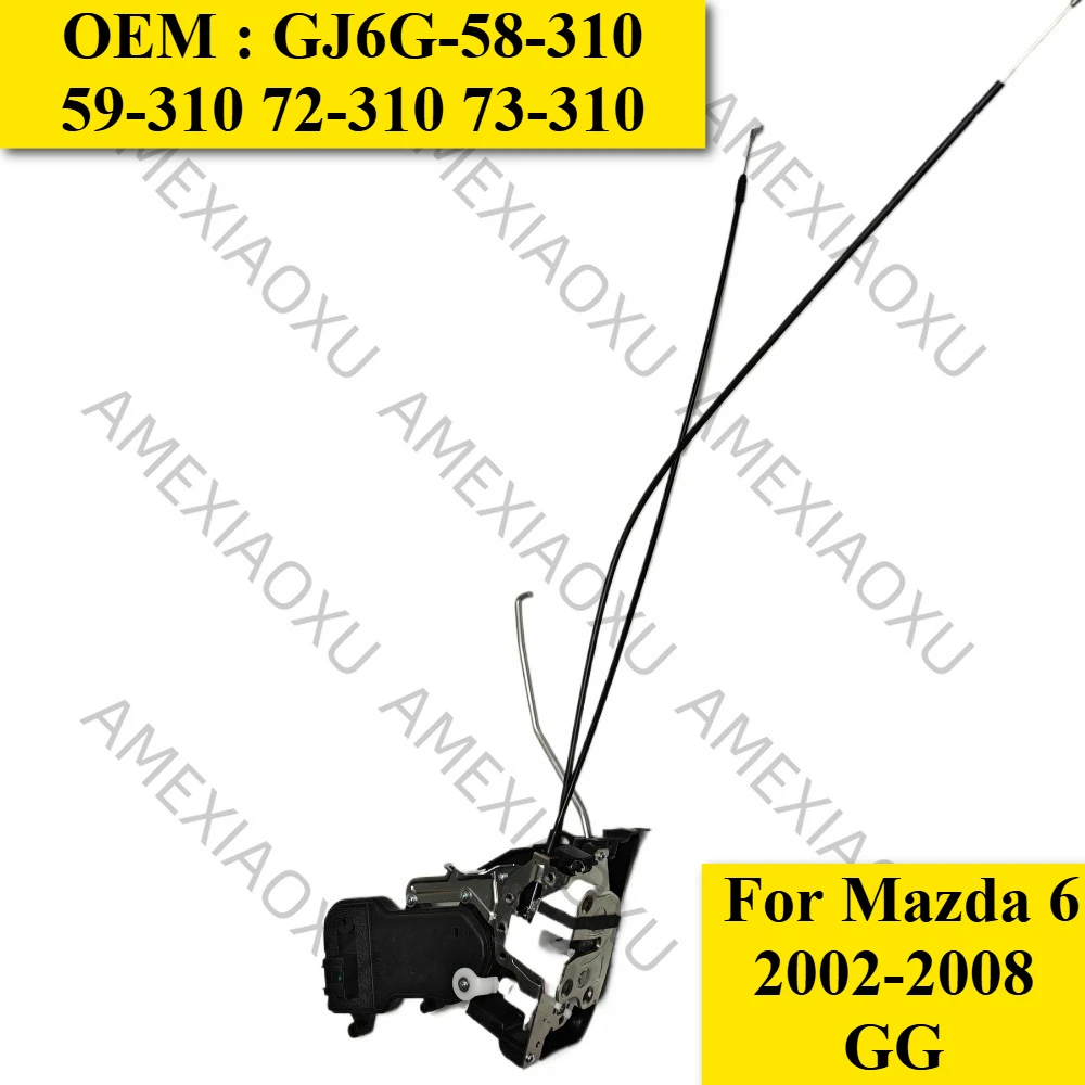 

OEM: GJ6G-58-310 59-310 72-310 73-310 Автомобильные аксессуары: Контроллер привода замка двери для Mazda 6 2002-2008 GG