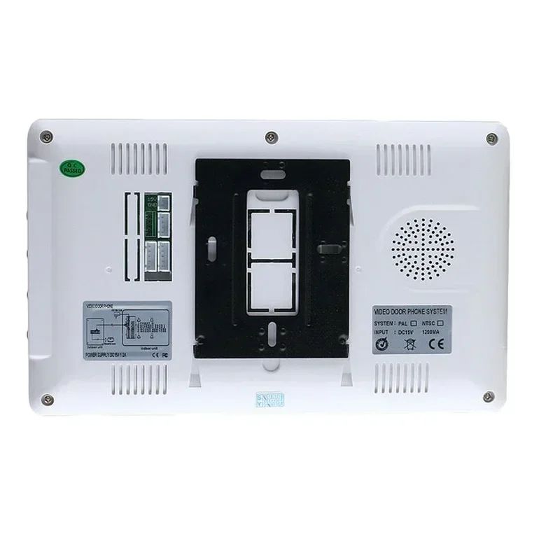 Video Doorbell, 7 Inch, Color, Night Vision, Rainproof, Intercom, Unlock Function, One To One Video Intercom for Domestic Reside