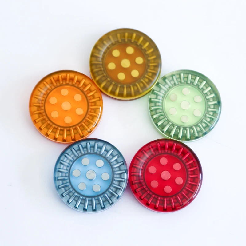 Transparent PC Fidget Coin Haptic Coins Adult EDC Fidget Toy ADHD Hand Spinner Autism Sensory Toys Anxiety Stress Relief Toys