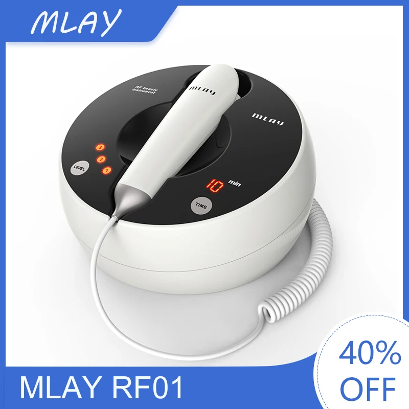 

MLAY RF Radio Frequency Facial And Body Skin Tightening Machine - Professional Home RF Skin Care Anti Aging Device