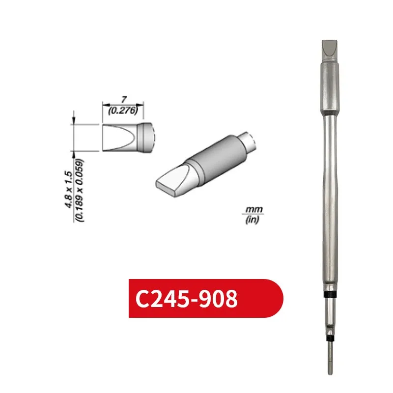 

C245-908 Soldering Tips Compatible for JBC SUGON AIFEN T245 Handle/Temperature Control Handle