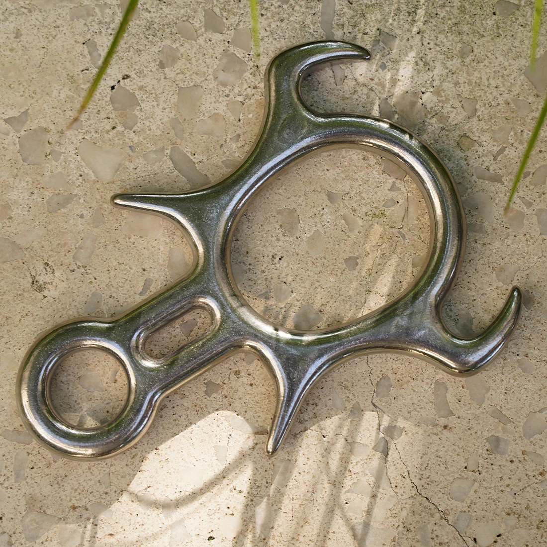 

Кольцо восьмиугольной формы с рогом быка, крючок с головой быка из нержавеющей стали 304, новая модель спускового устройства