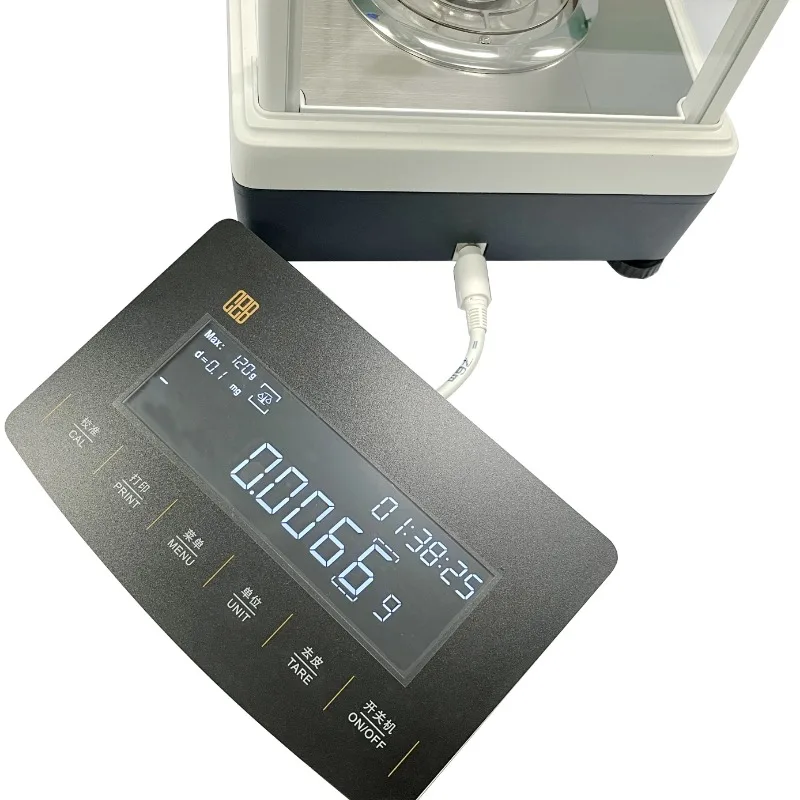 320g 0.1mg Micro Electromagnetic Electronic Precision Analytical Balance Laboratory Scale