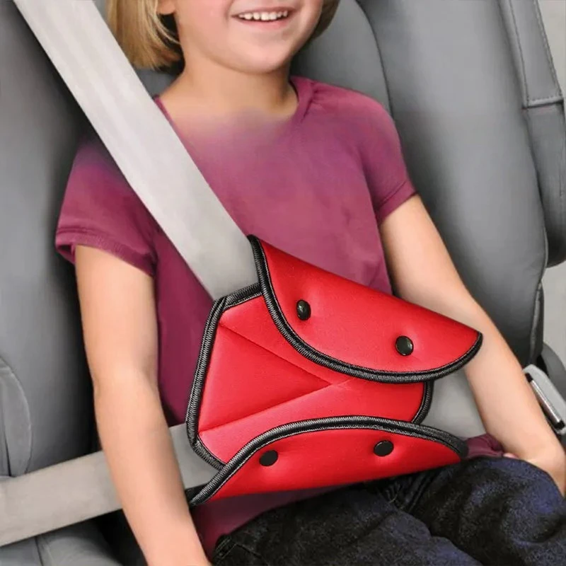 Child Seat Belt Adjustment Holder Car Anti Neck Neck Baby Shoulder Cover Seat Belt Positioner Child Seatbelt for Kids Safety New