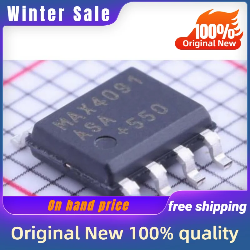 

5PCS New original MAX4091ASA+ SOIC-8 quality goods