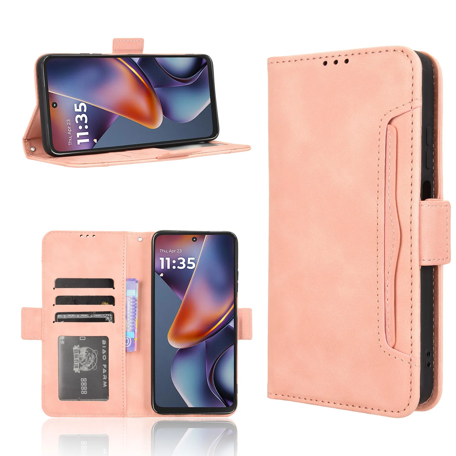 For Ulefone Note 19 21 18 17 15 16 14 13P Armor X10 14 Magnetic Flip Leather Removelable Card Holder Wallet Book Case Cover