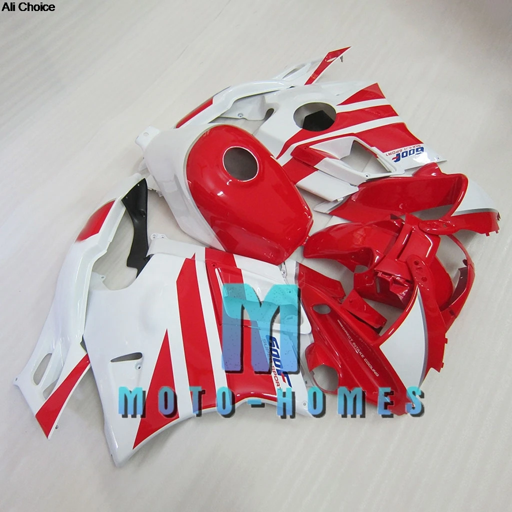 Repair Fairing Kit for CBR 600F2 1991 1992 1993 1994 Honda CBR600 91 92 93 94 Wrecked Rebuilding  Aftermarket Red White