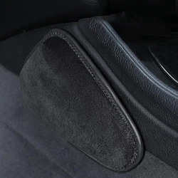 Car Leather Knee Pad Generic Easy Install High Quality Auto Pillow Long Distance Driving Leg Pad Hand Holder Support Accessories