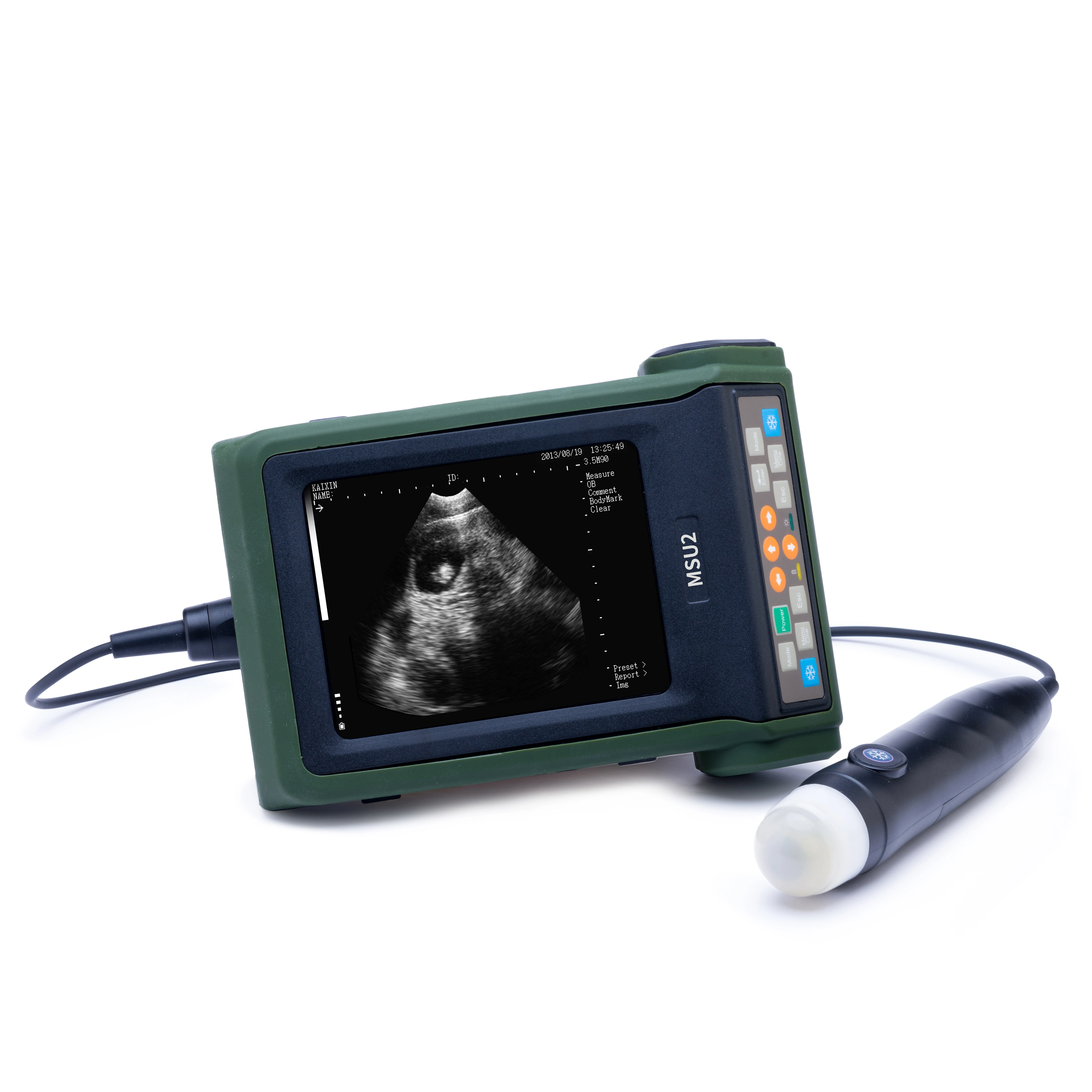 Handheld Canine Bovine Swine Rectal Wireless Ultrasound Scanner Equipment Waterproof Cattle Veterinary Ultrasound