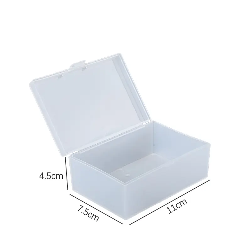 Flip Storage Box for Photocards, Small Card Storage, Desk Organizer, Classification Box, Jewelry Case, Container