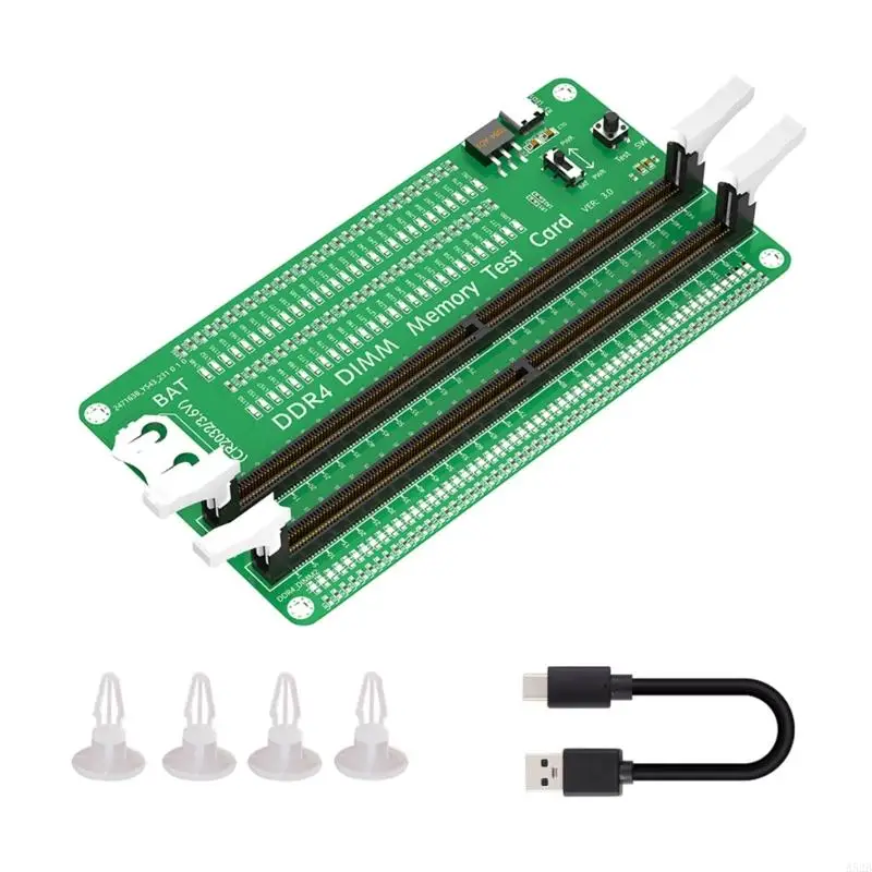 A52B Memory Test Card Notebook DDR4 DIMM MEMORY TESTER TOLTER AVEC TESTER LED LED