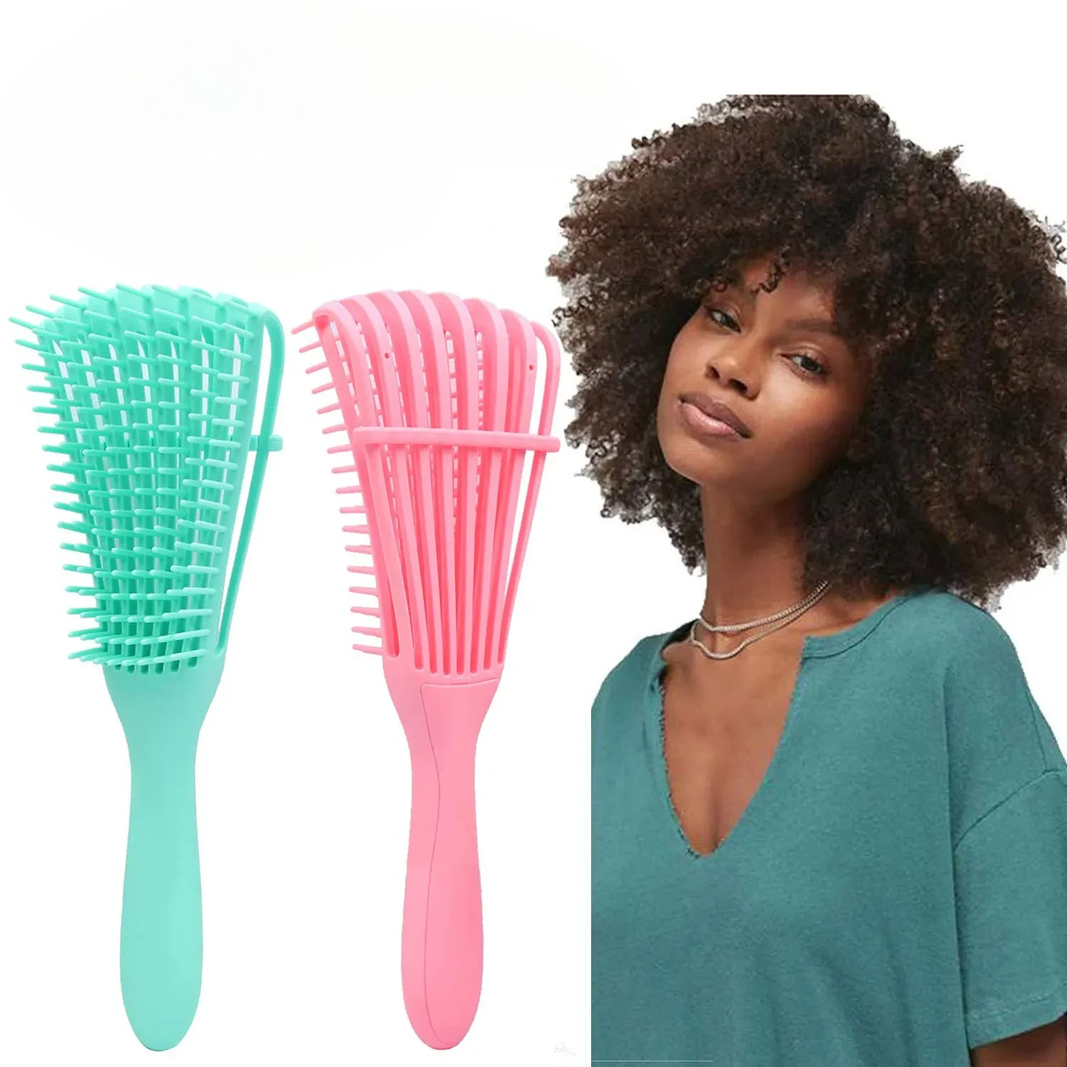 

Hair Brush Detangling Brush Scalp Massage Hair Comb Detangling Brush For Curly Detangler Hairbrush Women Men Salon