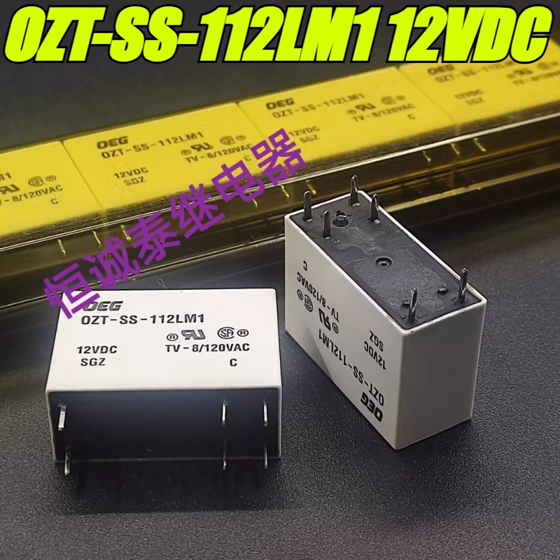（Brand New Original）1pcs/lot 100% original genuine relay:OZT-SS-112LM1 12VDC 6pins 16A electromagnetic relay