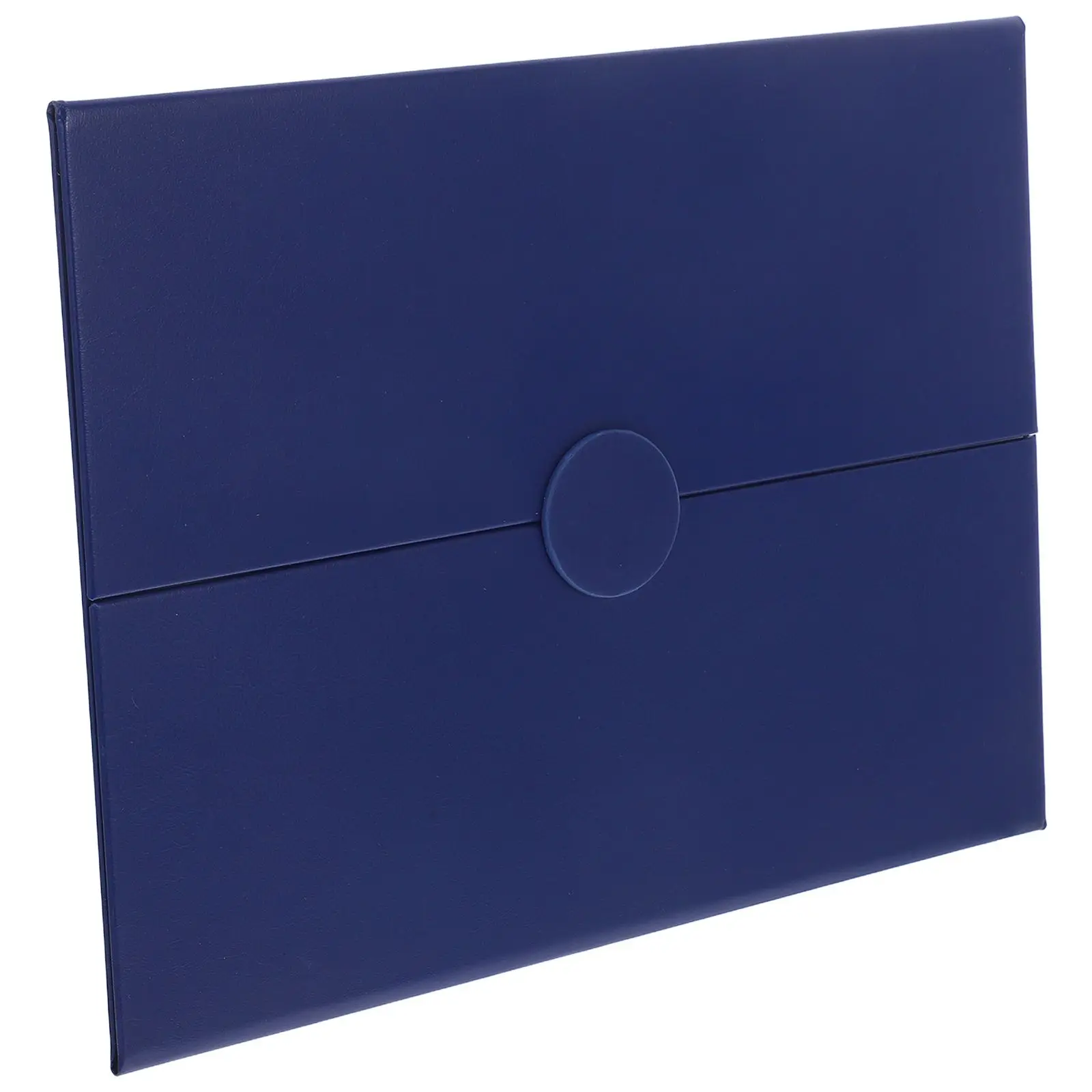 Graduation Certificate Cover Trifold PU Diploma Wedding Honor Award Protector Document Holder Office Paper