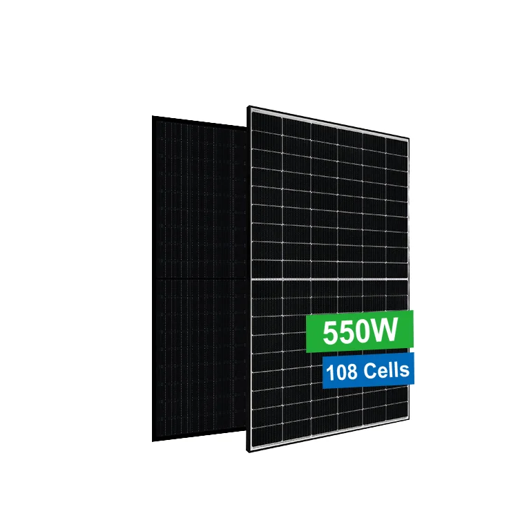 Solar Balcony System Installation PV Panel Inverter 500W Half Cell Double Glass Solar Panel Balcony PV System Cost