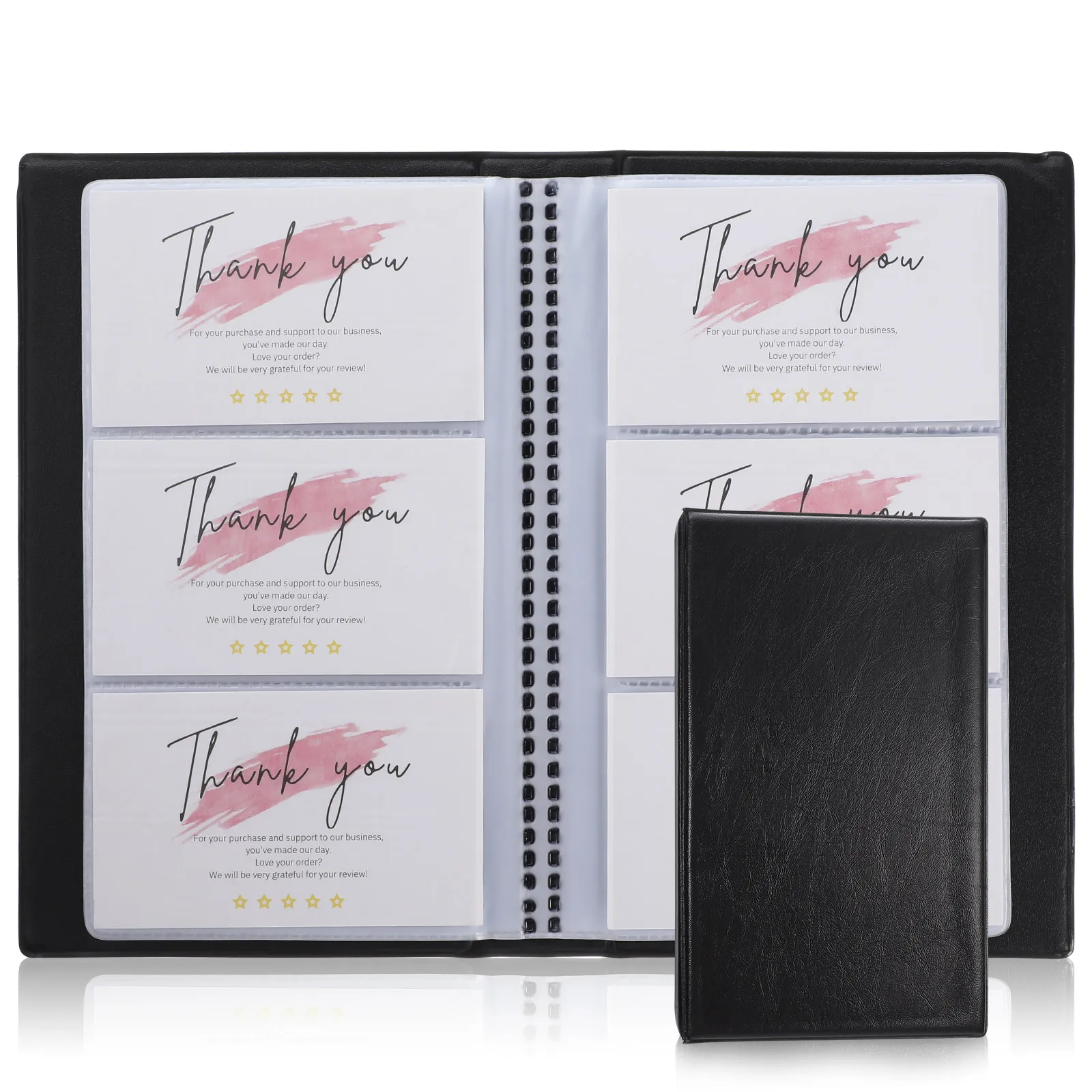 

Business Card Holder Book Organizer Large Capacity Business Card Pocket Credit Card Holder Case Name Card Holder Holds 240 Cards