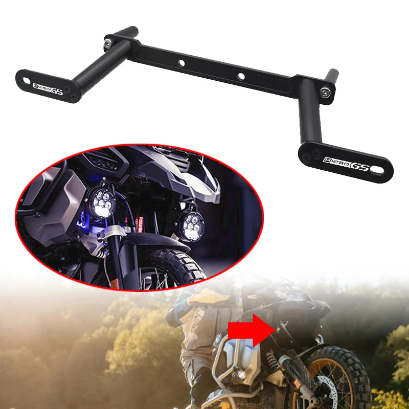 

Fit For BMW R1250GS LC R 1250 GS Adventure 2019-2023 Motorcycle Auxiliary Light Mounting Brackets Driving Lamp Spotlight Holder