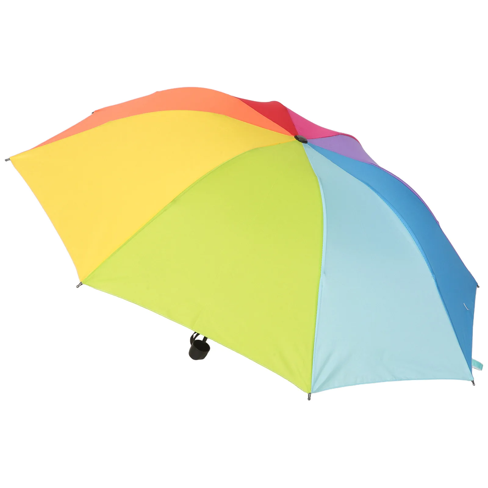 Colorful Folding Uv Protective Sun Umbrella Waterproof Portable Mini Travel Parasol Rainproof Cute Parasol for Summer Wedding