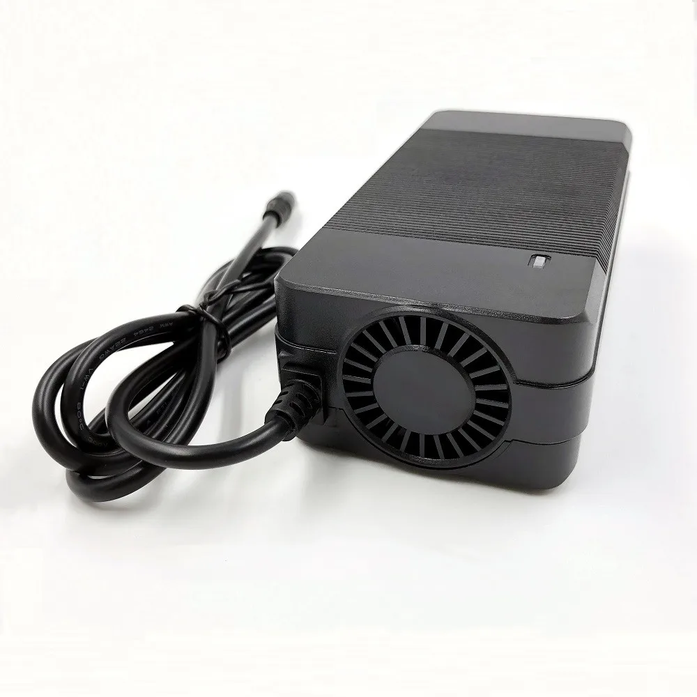 50.4V 3A Lithium Battery  Charger For 12S 44.4V Li-ion battery pack Charger high quality Plug EU/US/UK/AU