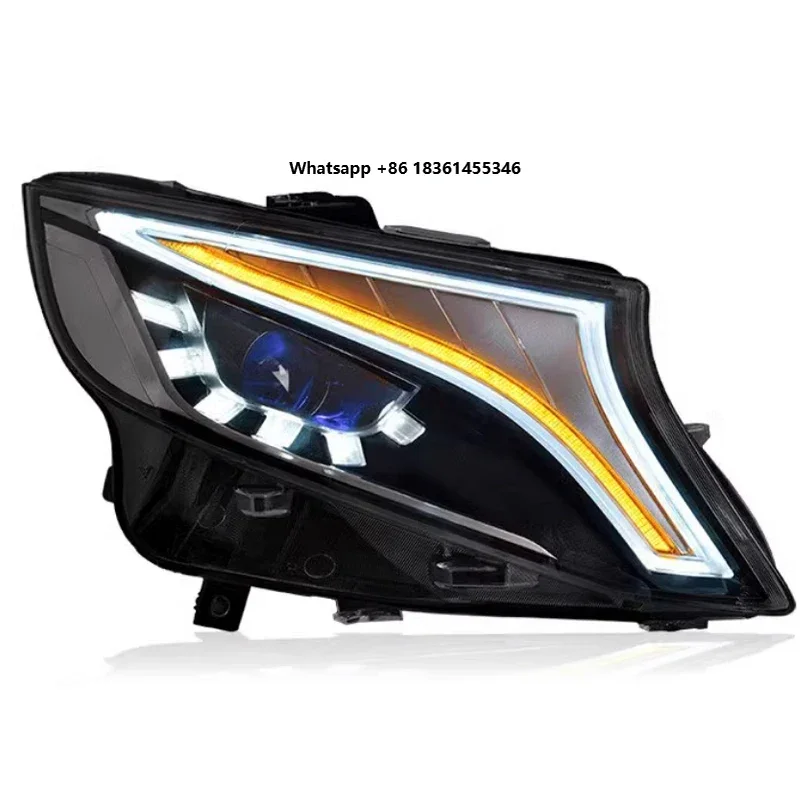 

Class V W447 V260 VITO LED Headlight for Class V W447 V260 Vito Daytime Running Lights and Steering Headlights