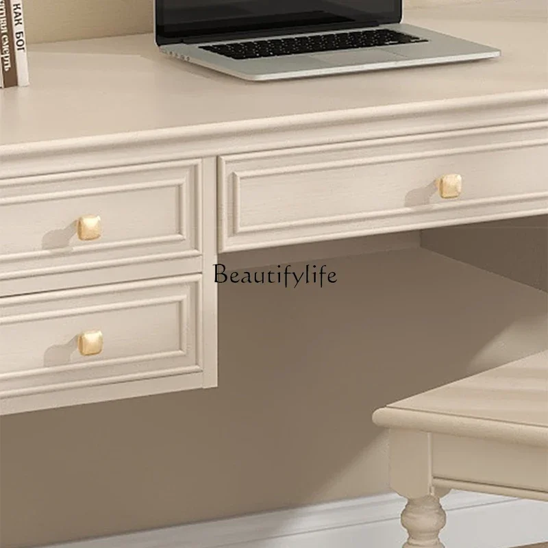 LS 51 مكتب بسيط وحديث وخفيف الوزن وطاولة مكياج منزلية صغيرة