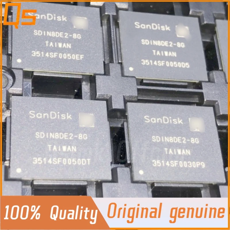 

New Original SDIN8DE2-8G BGA153 ball emmc 8G storage font library 4.5