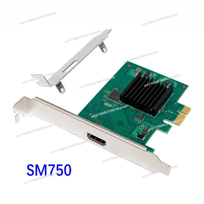 Suitable for PCIE X1 To Single Port HDMI Embedded Image Application Multimedia 2D Graphics Graphics Card SM750