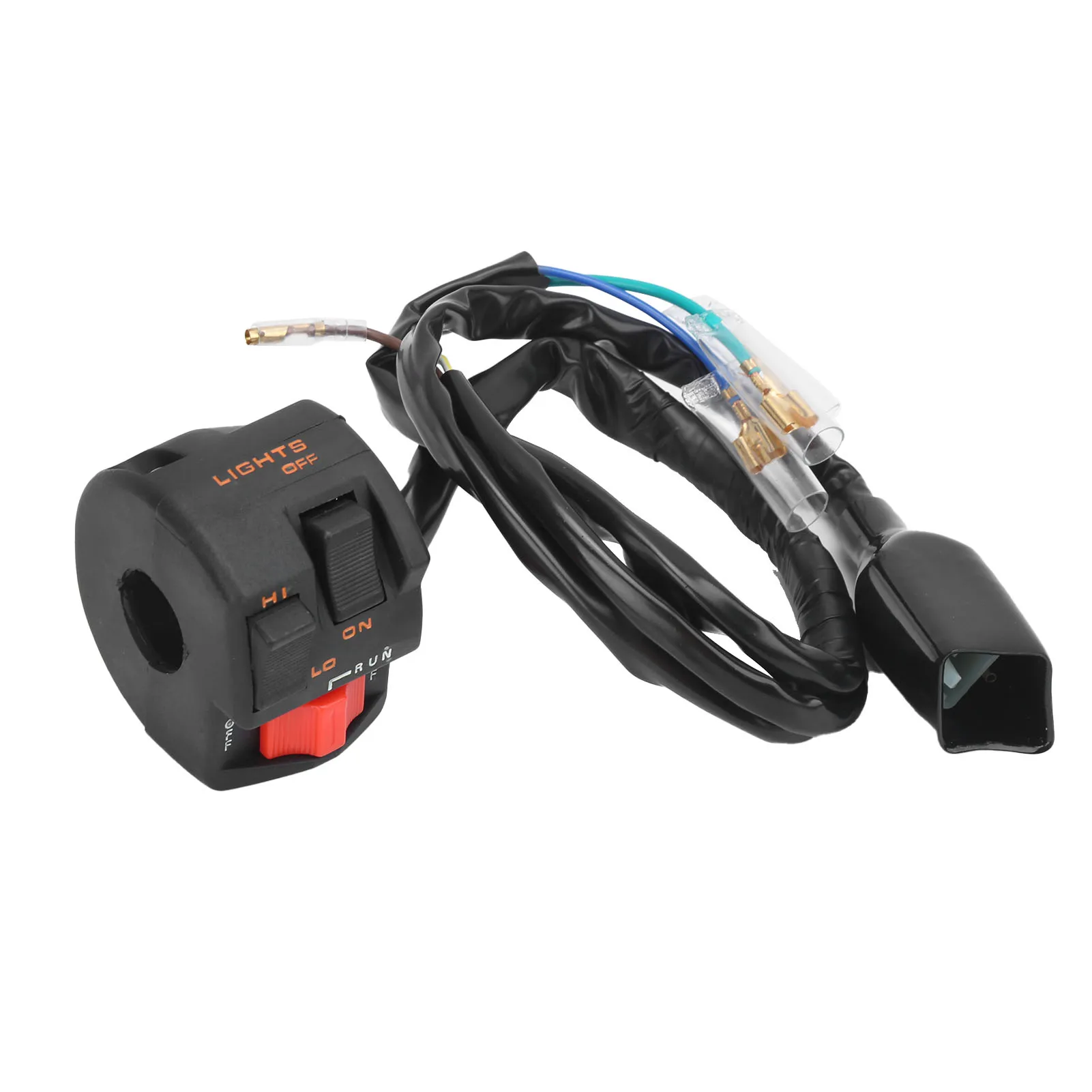 

Handlebar Switch Kill/Light/Hi/Low/On/Off ABS Replacement for Honda ATC 350X 1986