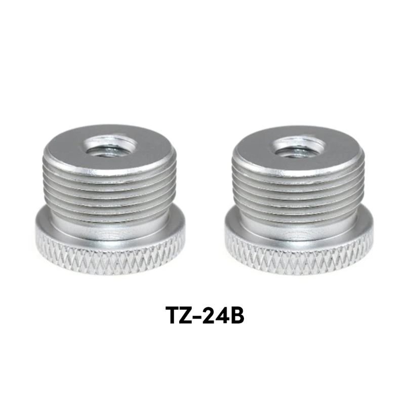 SZYA Aluminium Microfoon Schroef Stevige 1/4 5/8 Adapters TZ 24A TZ 24B TZ 25A