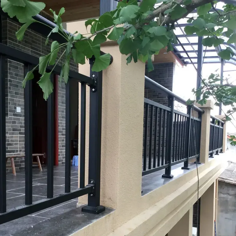 Customized aluminum alloy balcony guardrail, villa roof garden, school scenic area, outdoor community fence guardrail