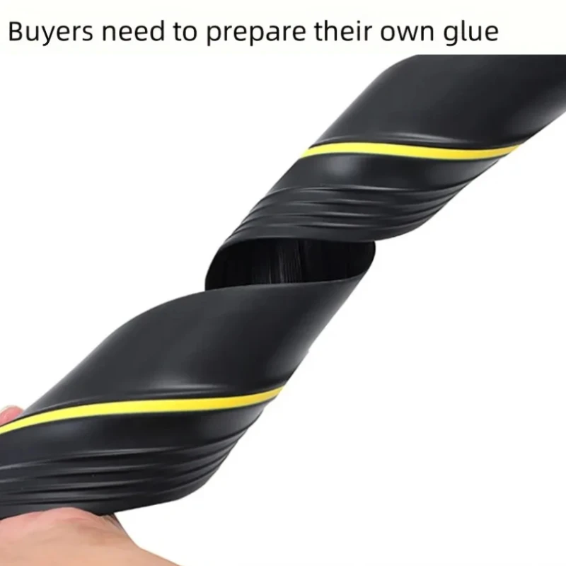 1/2/3/3.6 متر العالمي باب المرآب عتبة شريط عازل باب المرآب أسفل مانعة لتسرب الماء لتقوم بها بنفسك تجريد الطقس (غير ذاتية اللصق) #5