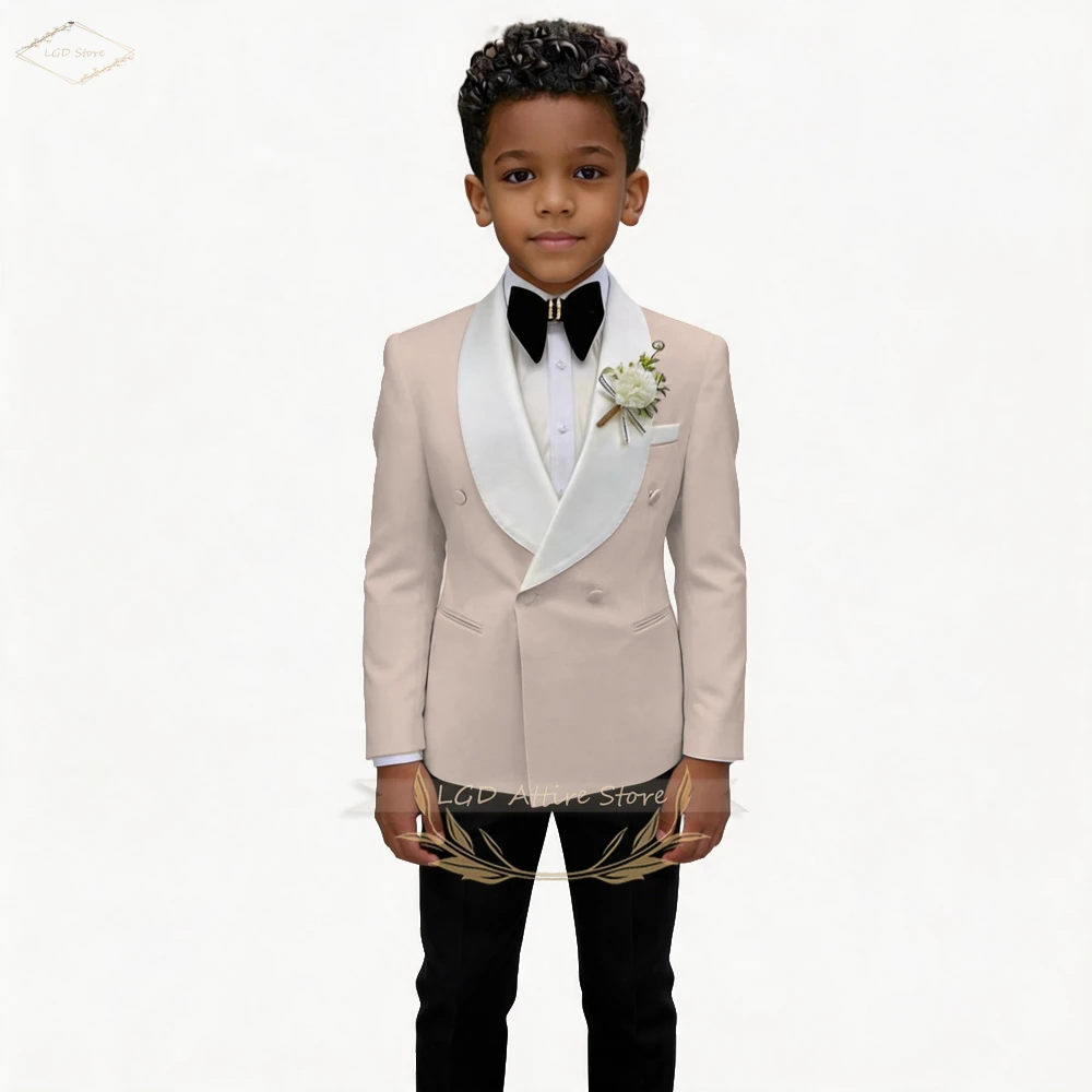 boys'-2-piece-shawl-lapel-double-breasted-tuxedo-suit-ivory-blazer-black-trousers-for-weddings-formal-events