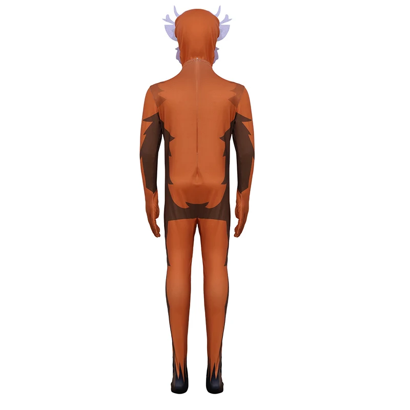 مضحك 99 ليال في الغابات الغزلان تأثيري حلي البوليستر الغزلان بذلة قناع مجموعة هالوين ارتداءها تظهر عيد الميلاد زي