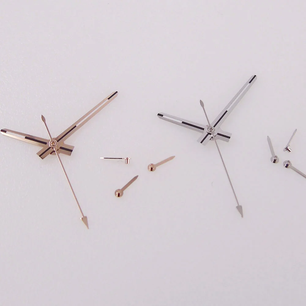 Aiguilles de montre à quartz adaptées au mouvement VK63 VK64, pièces de rechange de montre-bracelet, pièces de mod, 6 Poquinze pour montres chronographes pour hommes