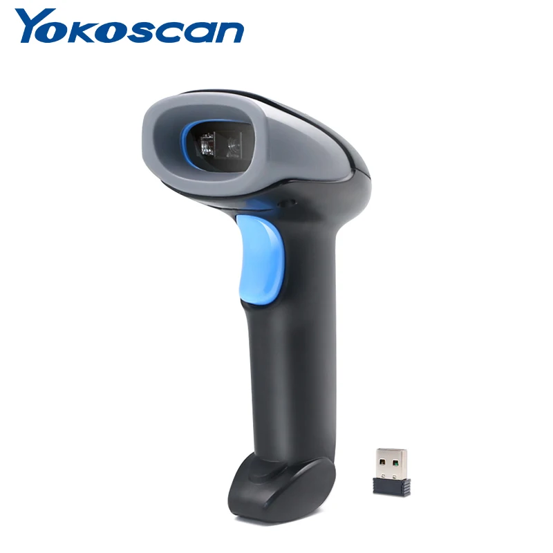 

YOKO BWM930 Bluetooth-сканер штрих-кода, портативный беспроводной USB-проводной считыватель штрих-кода с автоматическим распознаванием 1D QR для инвентаря Mana