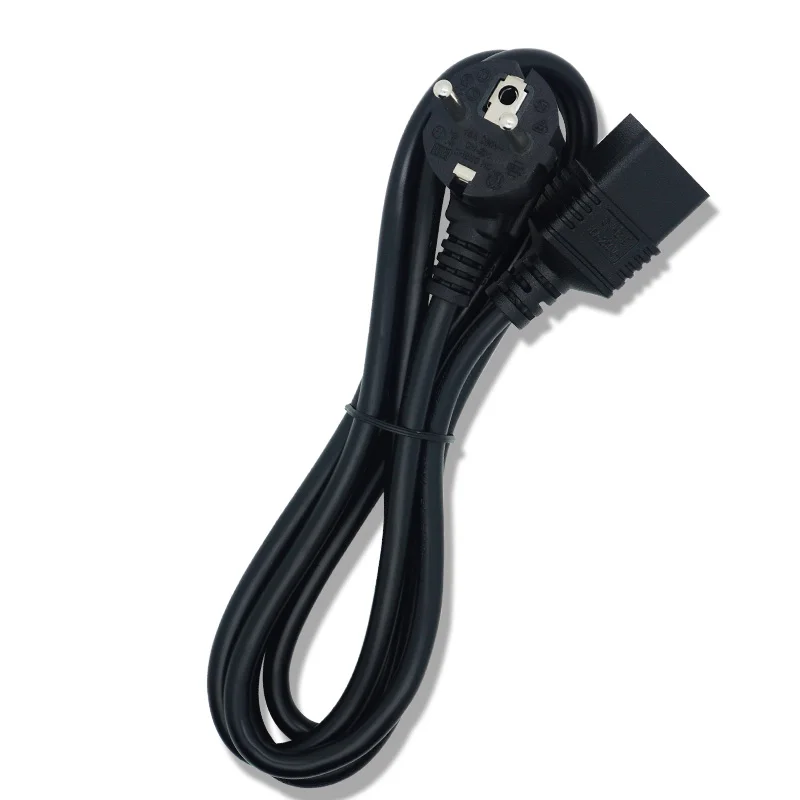 IEC 320 C19 To EU Schuko 2 Prong Plug Extension Cord For UPS PDU, Connected To AC Power Cable Adapter Lead Cord 3G1.5mm