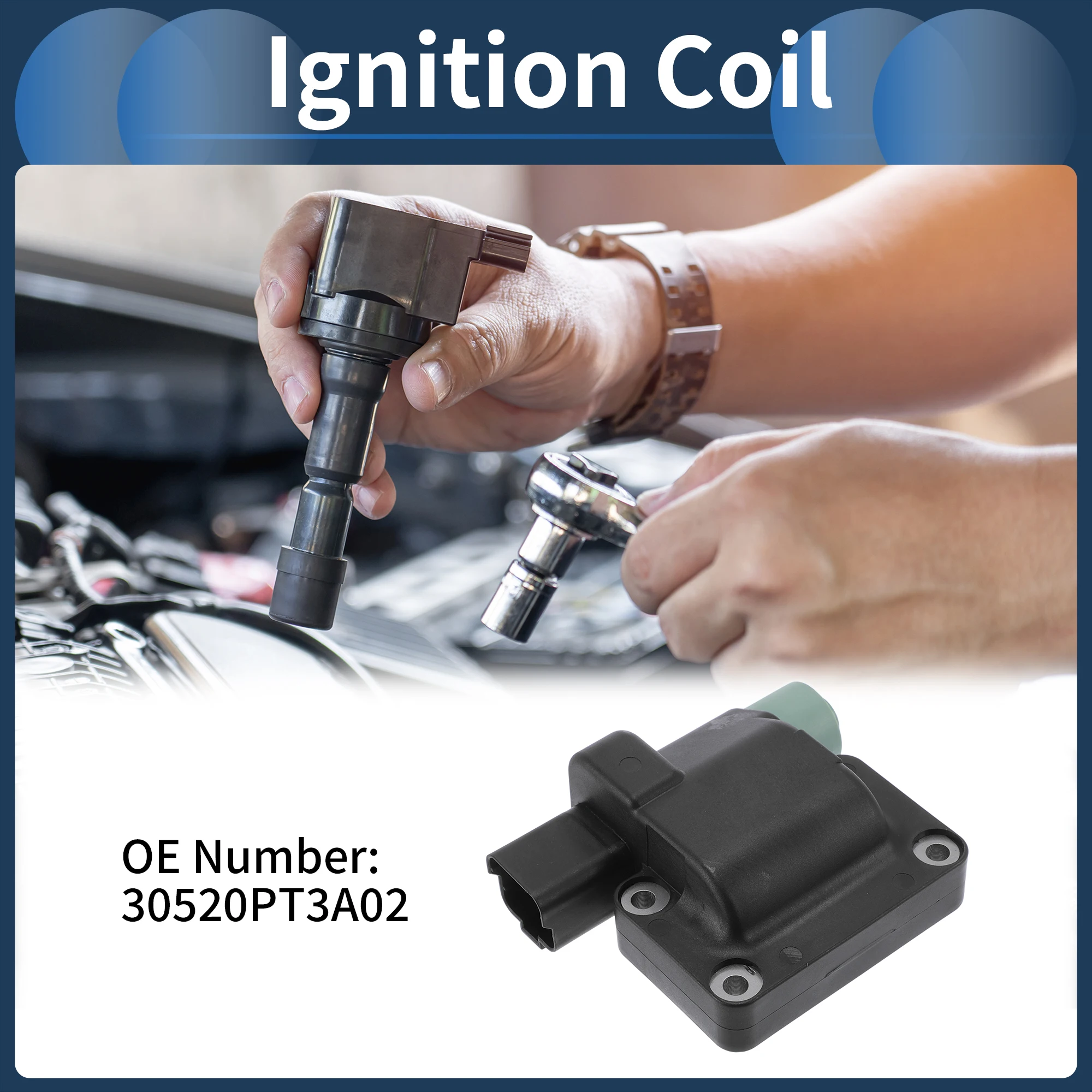 

Комплект катушек зажигания UXCELL No 30520PT3A02 для HONDA ACCORD 1992-1997 гг.