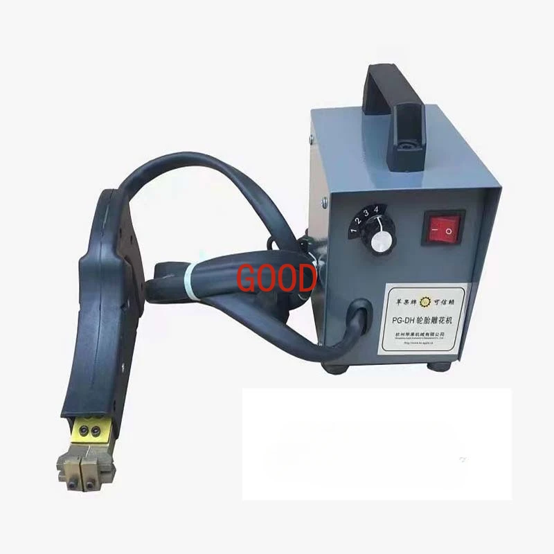 Intelligent tire engraving machine with balance roller engraving machine