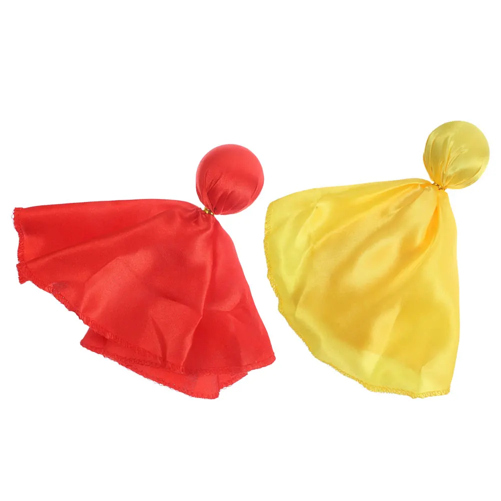 

2pcs Penalty Flags for Football Match Bright Colors Easy to Spot Party Supplies Portable Tossing Accessories Smooth Surface Safe