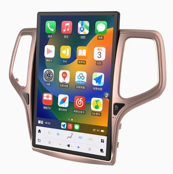 

14.4'' Inch Car Dvd Player Android Radio Touch Screen Gps Navigation Carplay for Jeep Grand Cherokee 2009-2013&2014-2020