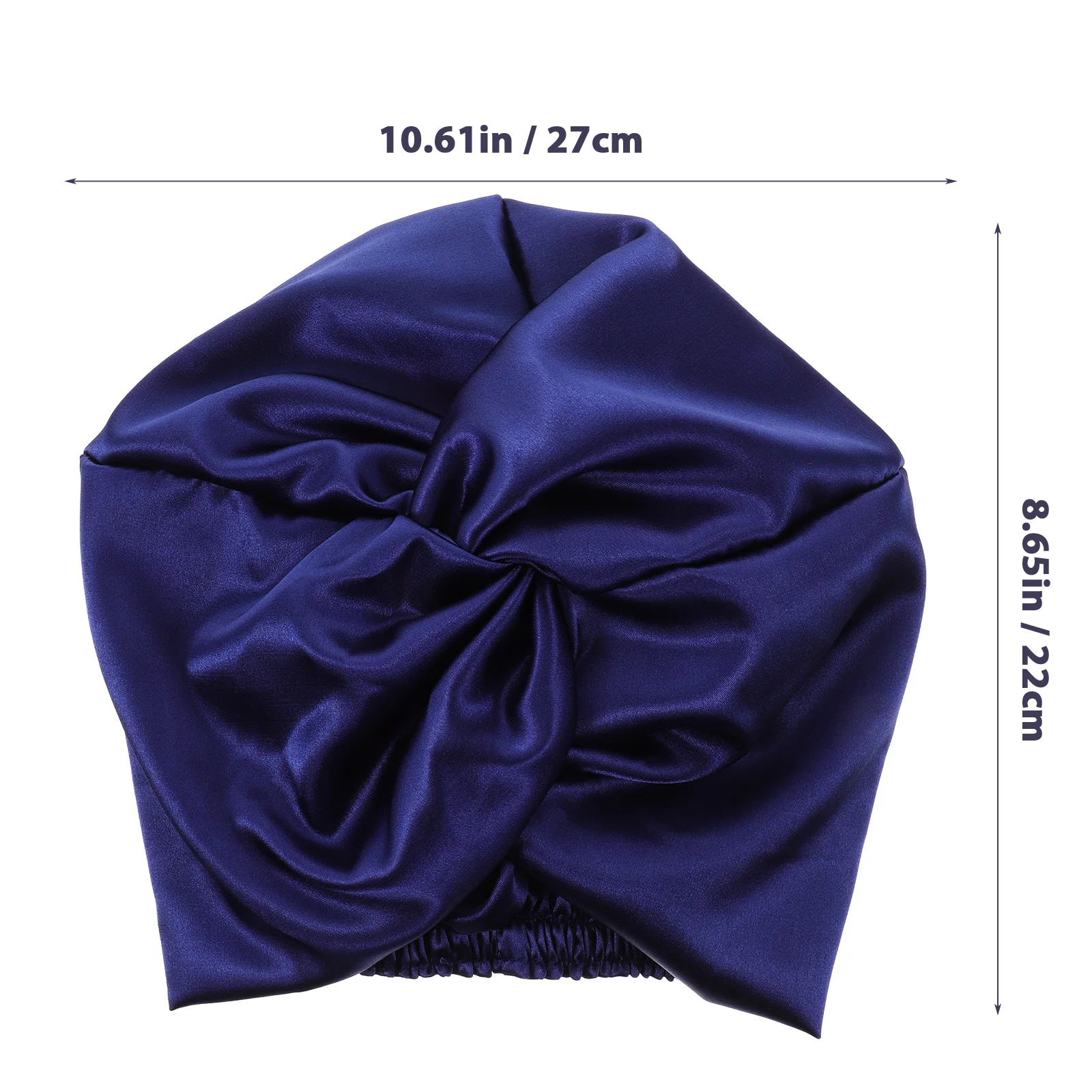 

Elastic Hair Bonnet For Sleeping Silk-Like Women Bath Hat Reusable Face Wash Hat Long Hair Prevention Bathtub Cap For