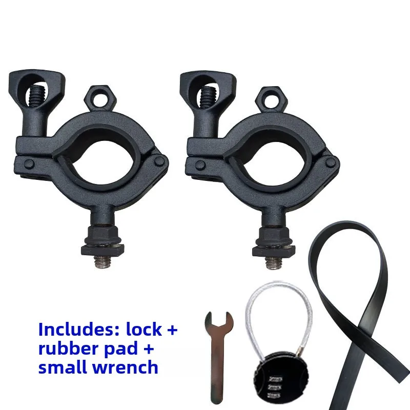 One set of roof cross bar fixing bracket, wear-resistant and anti shaking strong buckle, special for shovel luggage pull ring