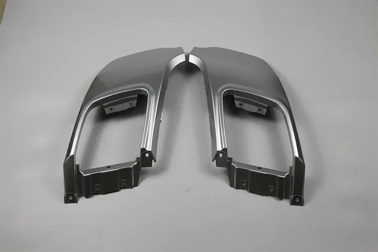 

1 Pair Car Rear Bumper False Tail Throat Exhaust Pipe Trim Plating Strip For 2012 RANGE ROVER EVOQUE Dynamiv Style Car-Styling