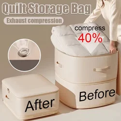 Compression Duvet Storage Bag Storagepouch Ultra Space Saving Self Compression Organizer Large Capacity Closet Cabinet Organizer