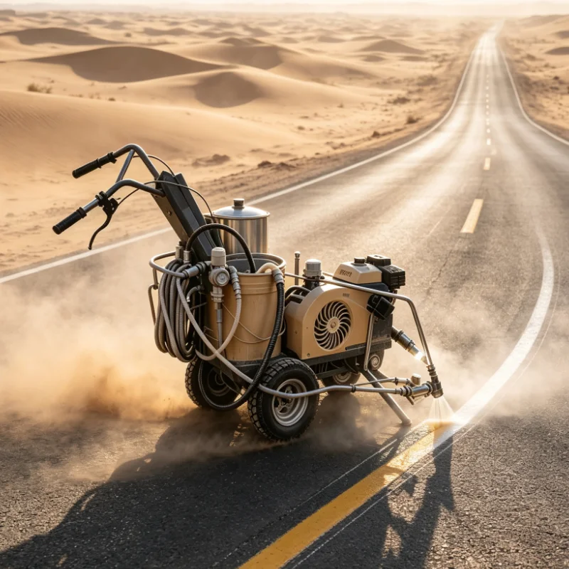 Professional Thermoplastic Road Marking Machine — Delivers Precise, Consistent Line Results