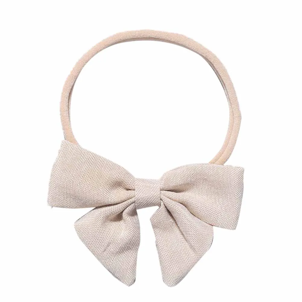 

Baby Headbands Hair Accessories Soft Comfortable Breathable Infant Ties Bow Headwear Newborn Girls Party Daily Holiday Photo
